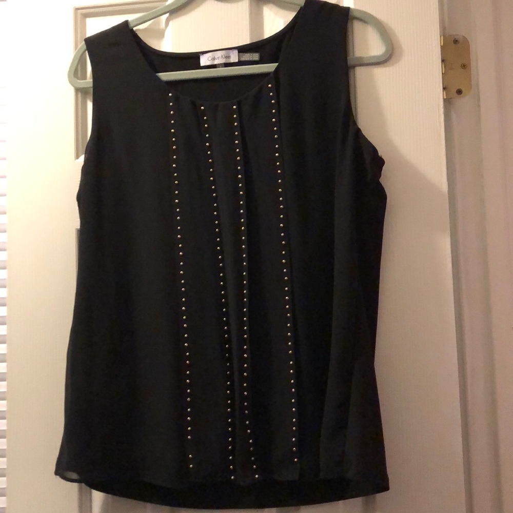 Calvin Klein Studded Tank Top